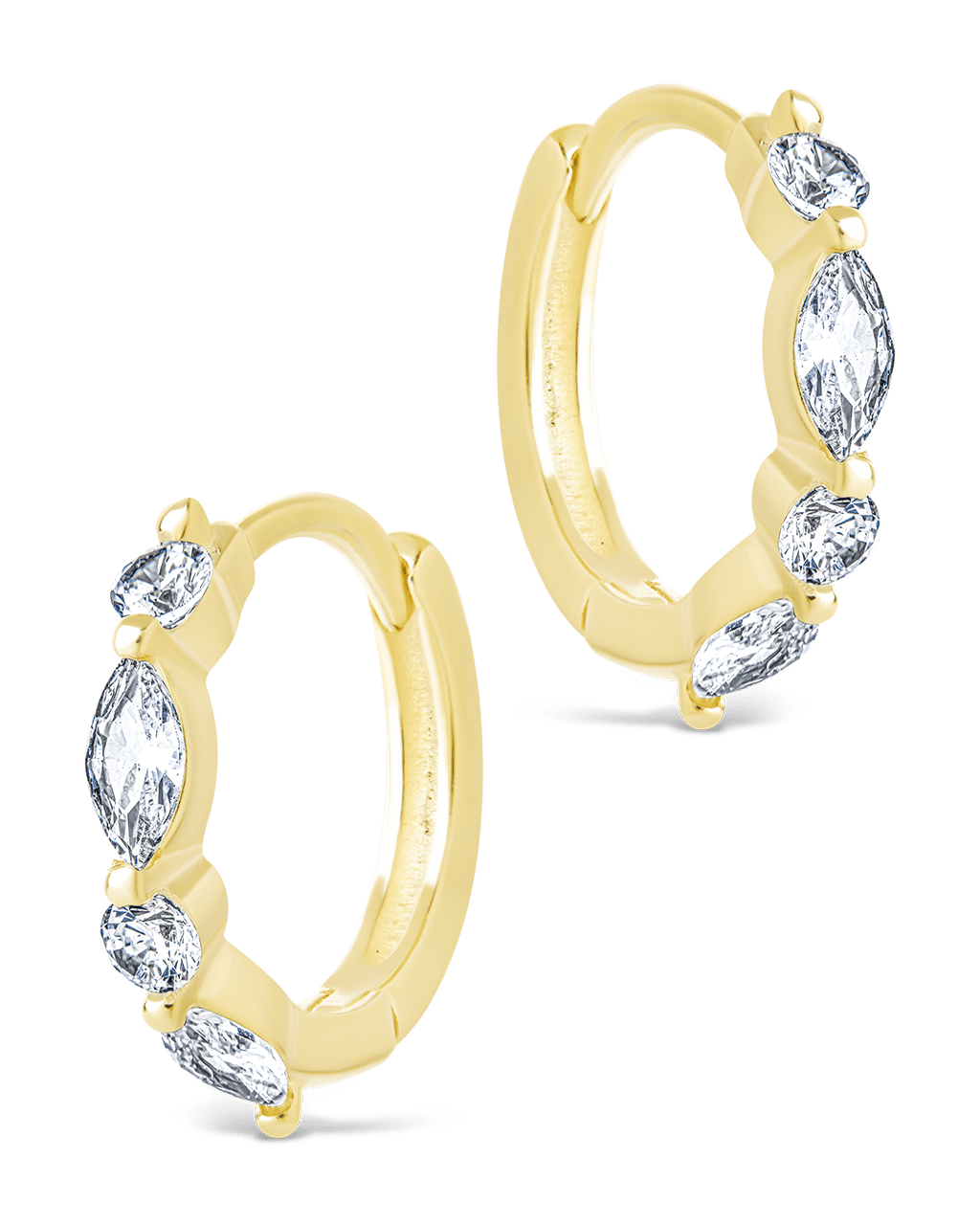 Sterling Silver Kensington Micro Hoops - Sterling Forever