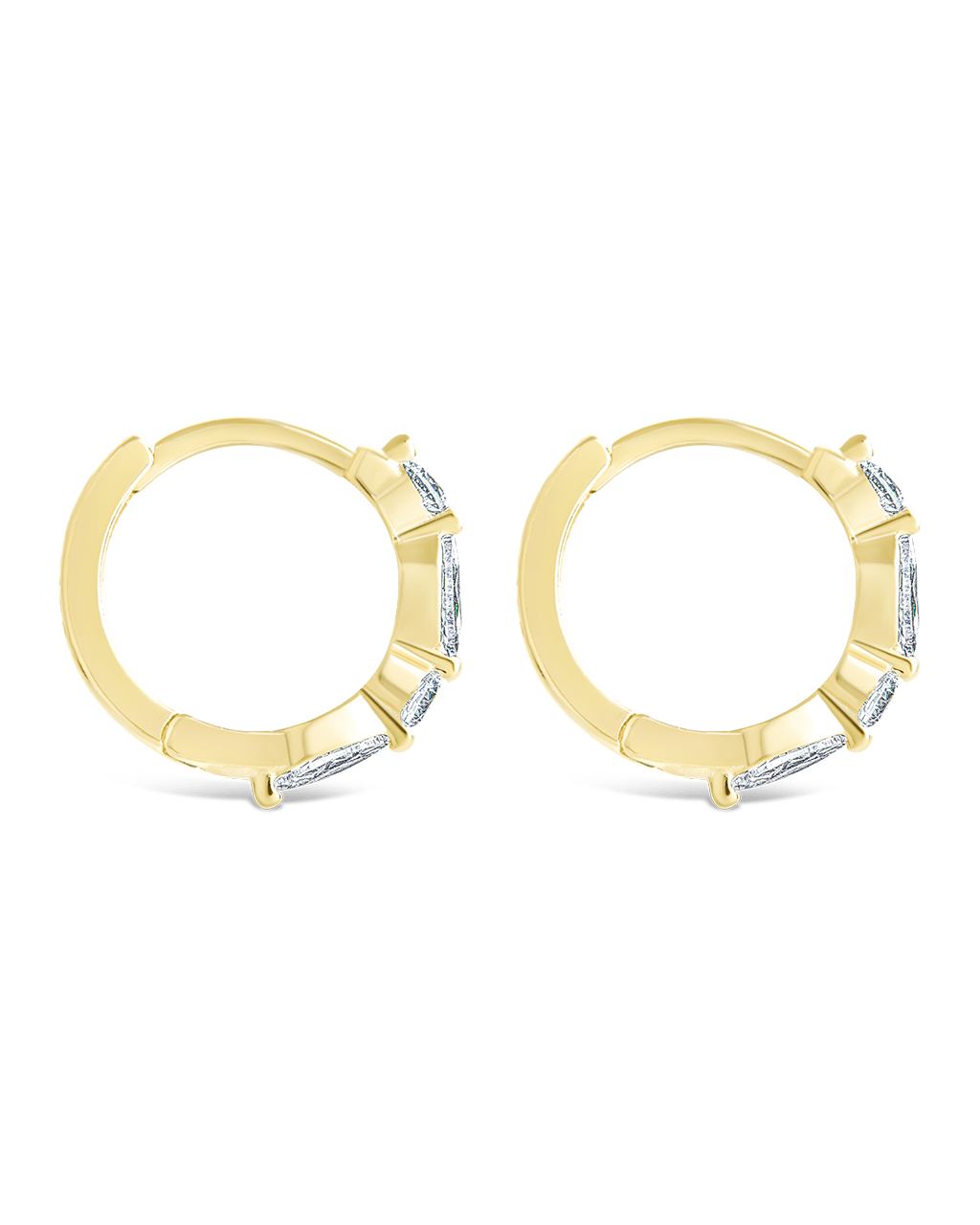 Sterling Silver Kensington Micro Hoops - Sterling Forever