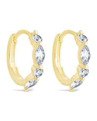 Sterling Silver Kensington Micro Hoops - Sterling Forever