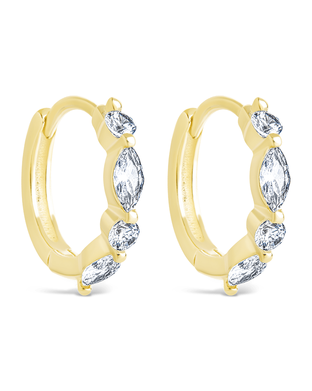 Sterling Silver Kensington Micro Hoops - Sterling Forever