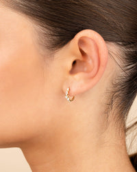 Sterling Silver Kensington Micro Hoops - Sterling Forever