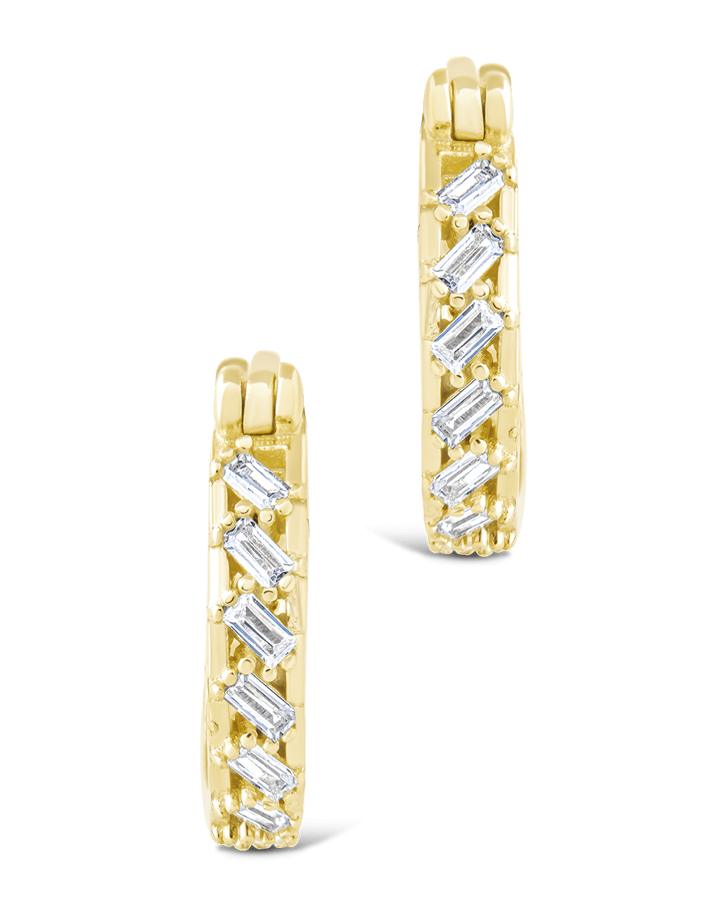 Sterling Silver Norabelle Micro Hoops - Sterling Forever