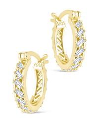 Sterling Silver Norabelle Micro Hoops - Sterling Forever