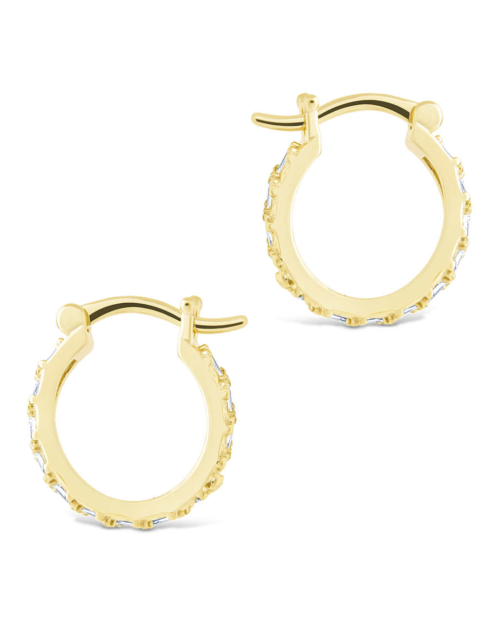 Sterling Silver Norabelle Micro Hoops - Sterling Forever