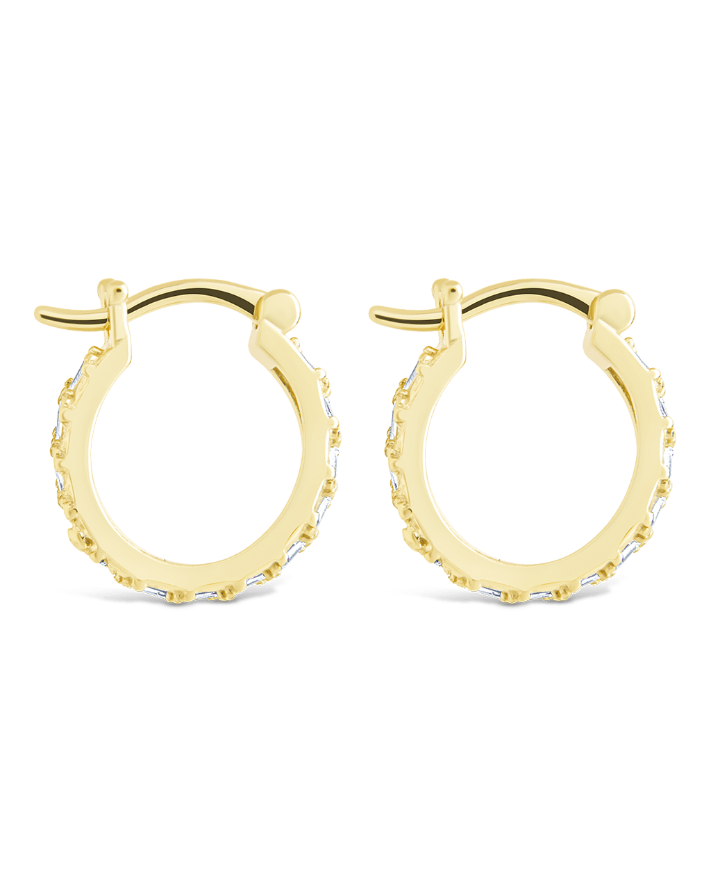 Sterling Silver Norabelle Micro Hoops - Sterling Forever
