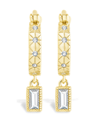 Sterling Silver Oaklyn Micro Hoops - Sterling Forever