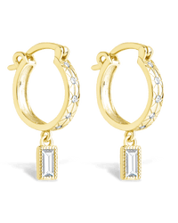 Sterling Silver Oaklyn Micro Hoops - Sterling Forever