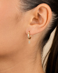 Sterling Silver Oaklyn Micro Hoops - Sterling Forever