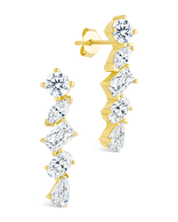 Sterling Silver Blythlyn CZ Studs - Sterling Forever