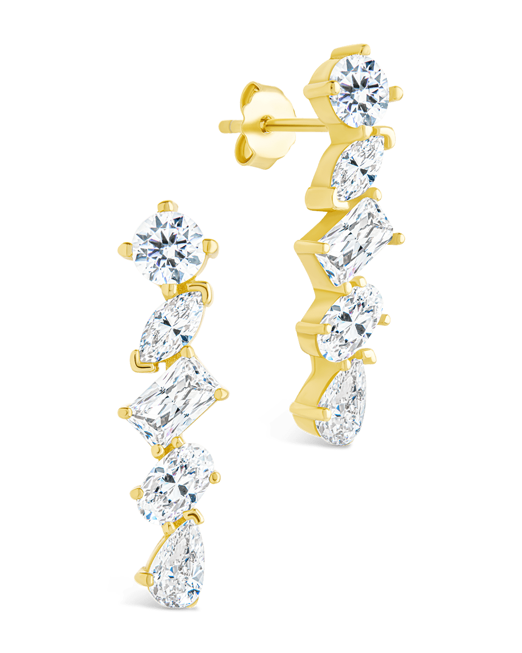 Sterling Silver Blythlyn CZ Studs - Sterling Forever