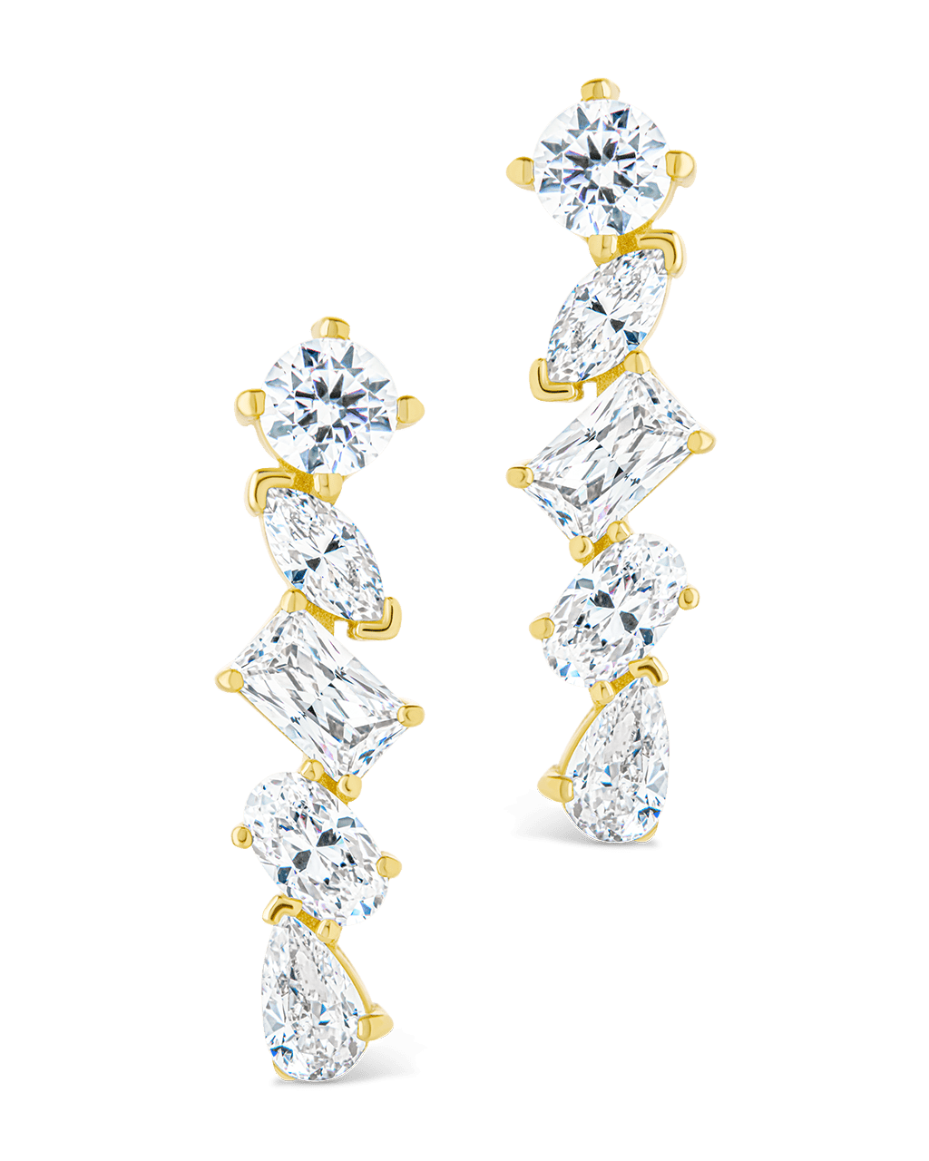 Sterling Silver Blythlyn CZ Studs - Sterling Forever