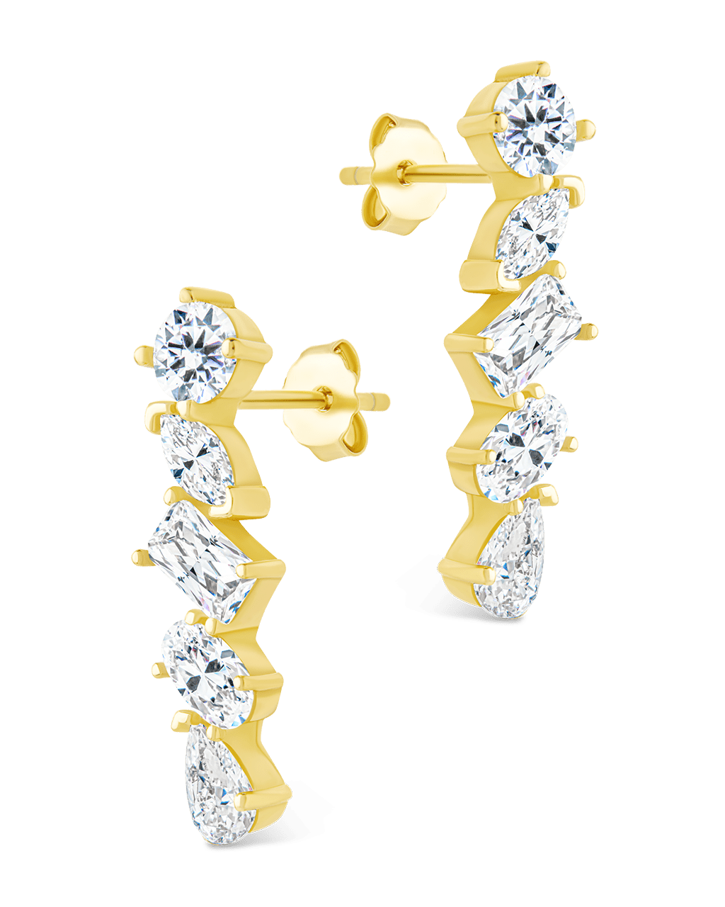 Sterling Silver Blythlyn CZ Studs - Sterling Forever