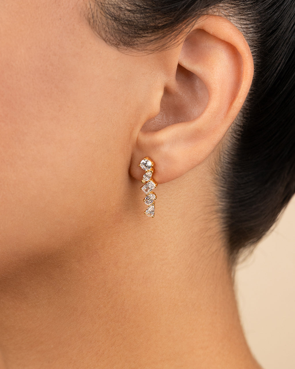 Sterling Silver Blythlyn CZ Studs