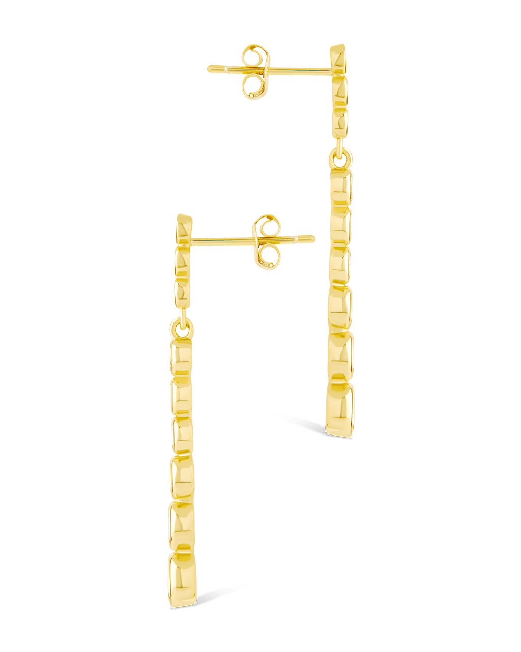 Sterling Silver Ianthe Brilliant Cut CZ Dangle Earrings - Sterling Forever