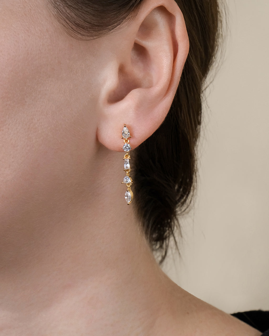 Sterling Silver Jacinda CZ Dangle Earrings – Sterling Forever