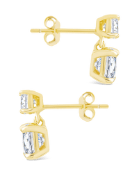 Sterling Silver Galatea Brilliant Cut CZ Studs - Sterling Forever