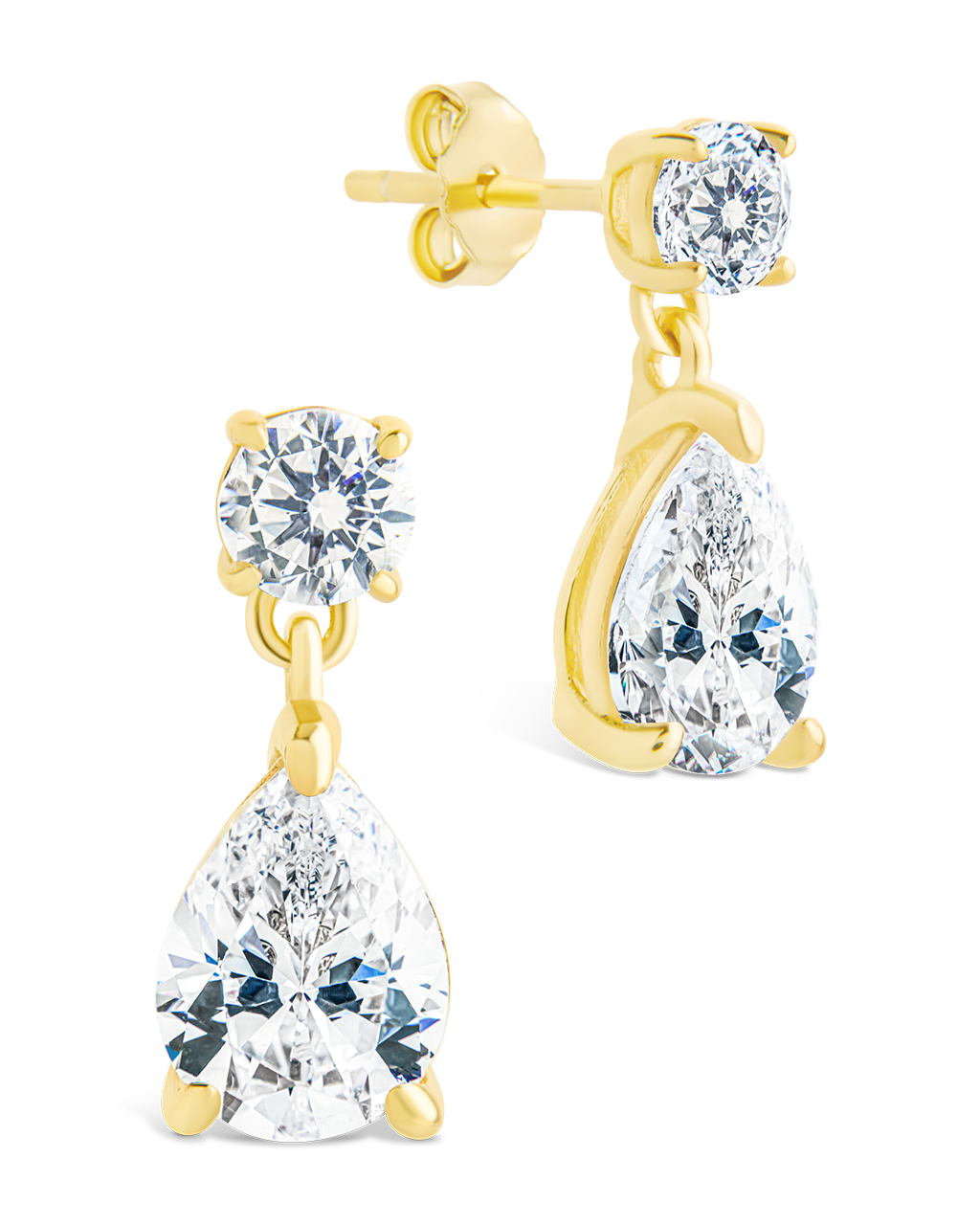 Sterling Silver Imogen CZ Studs