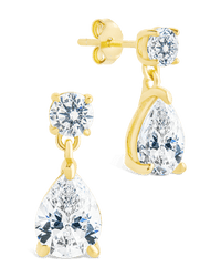 Sterling Silver Imogen CZ Studs - Sterling Forever