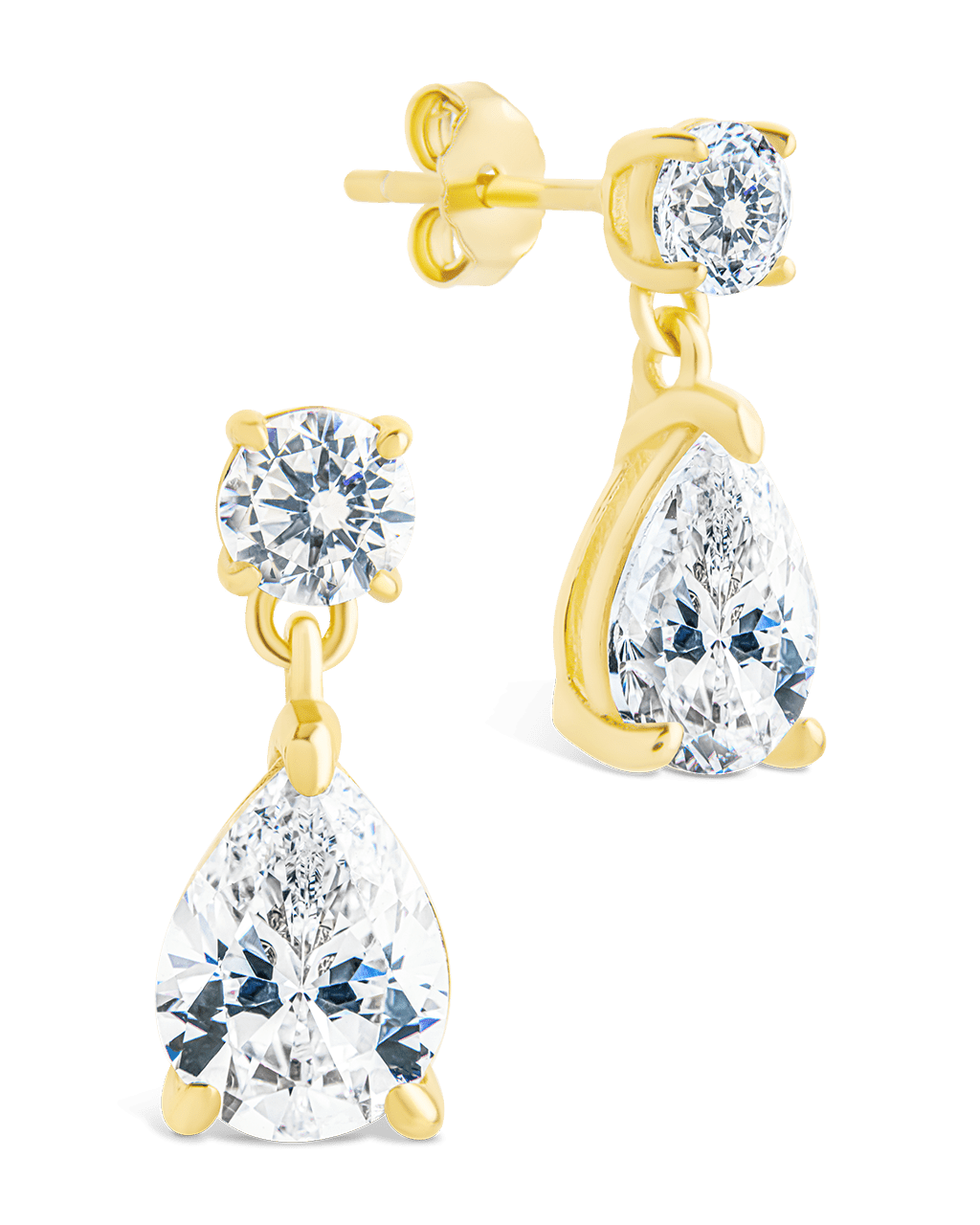Sterling Silver Imogen CZ Studs - Sterling Forever