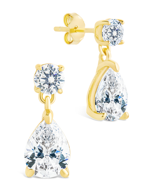 Sterling Silver Imogen CZ Studs