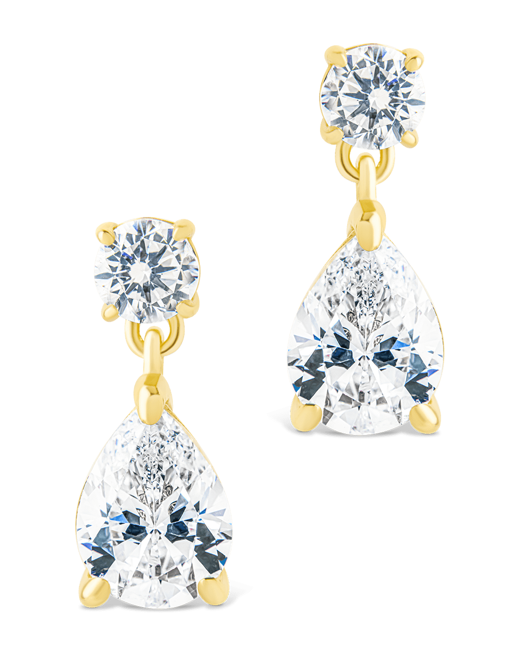 Sterling Silver Imogen CZ Studs - Sterling Forever