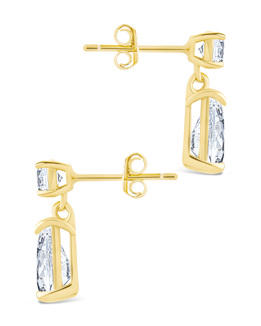 Sterling Silver Imogen CZ Studs - Sterling Forever