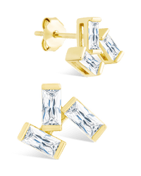 Sterling Silver Macy CZ Studs - Sterling Forever