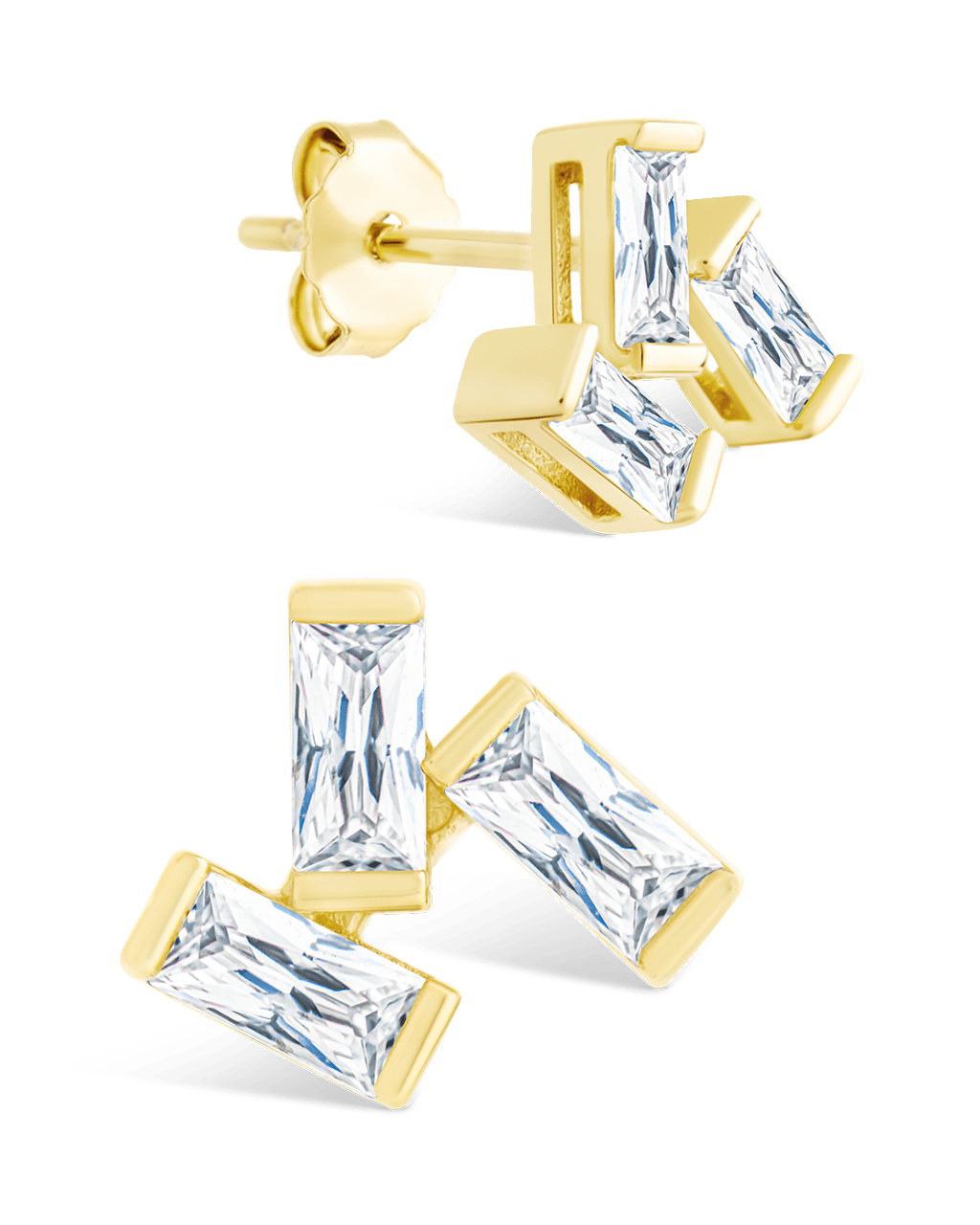 Sterling Silver Macy CZ Studs - Sterling Forever