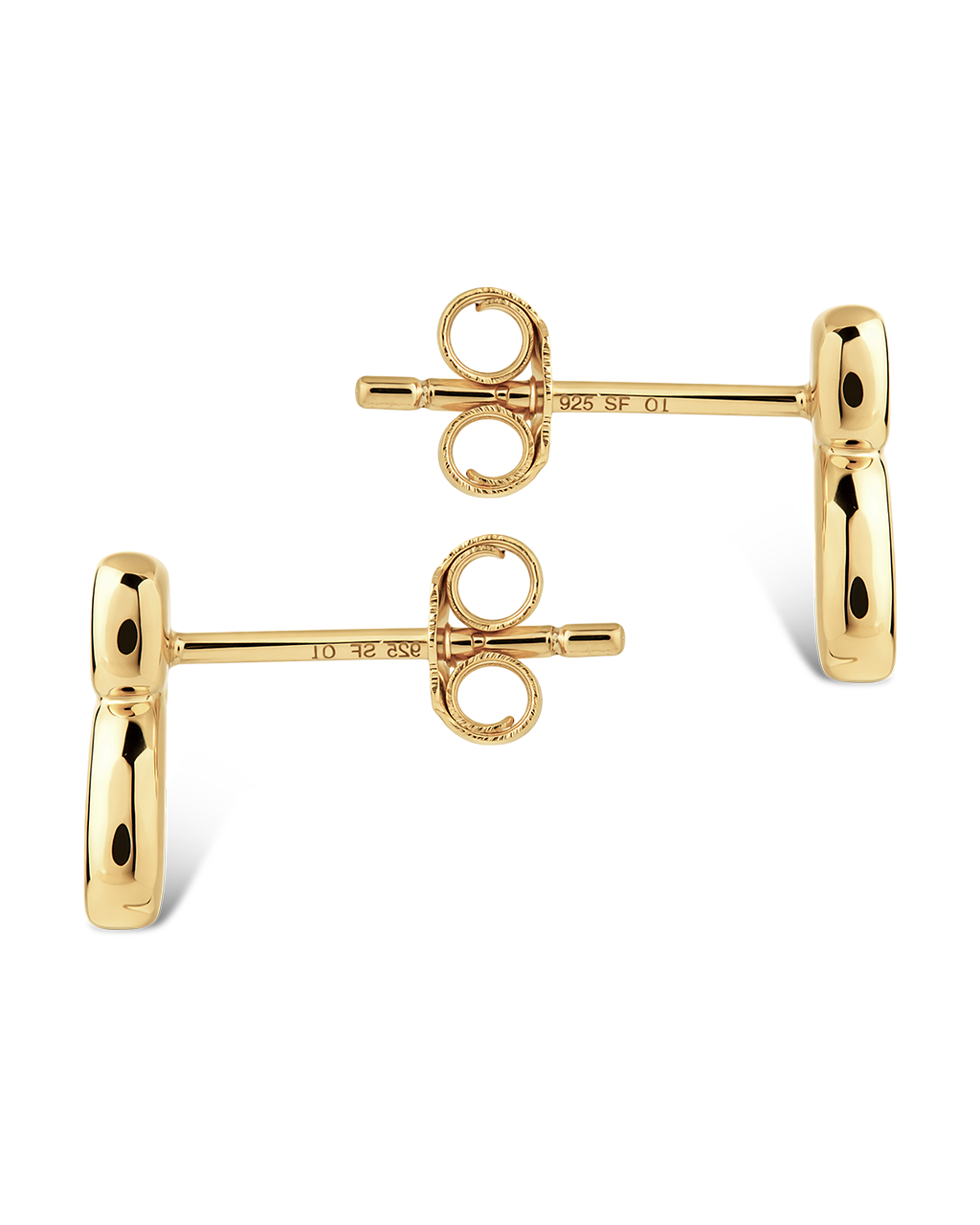 Phyllis Pear Halo Studs