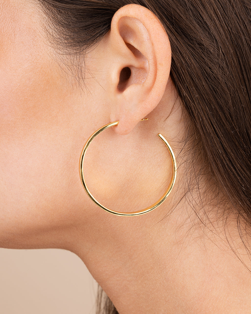 Graduating Hoop Earrings