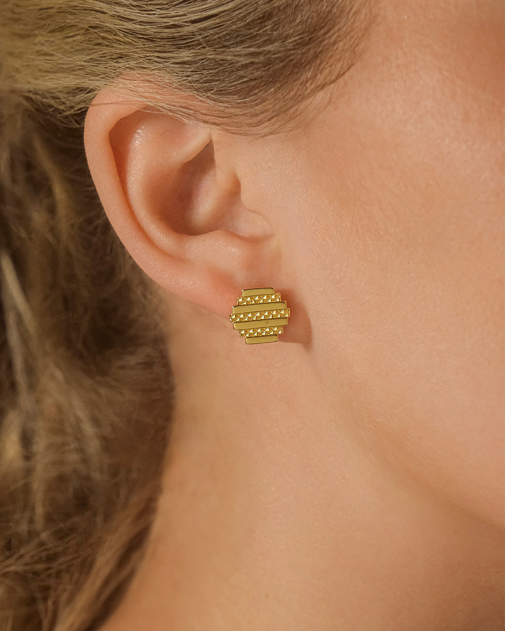 ピアス Monday Edition _ Shiny Ring Earrings Lunar Mirage Earring (single) | Catbird