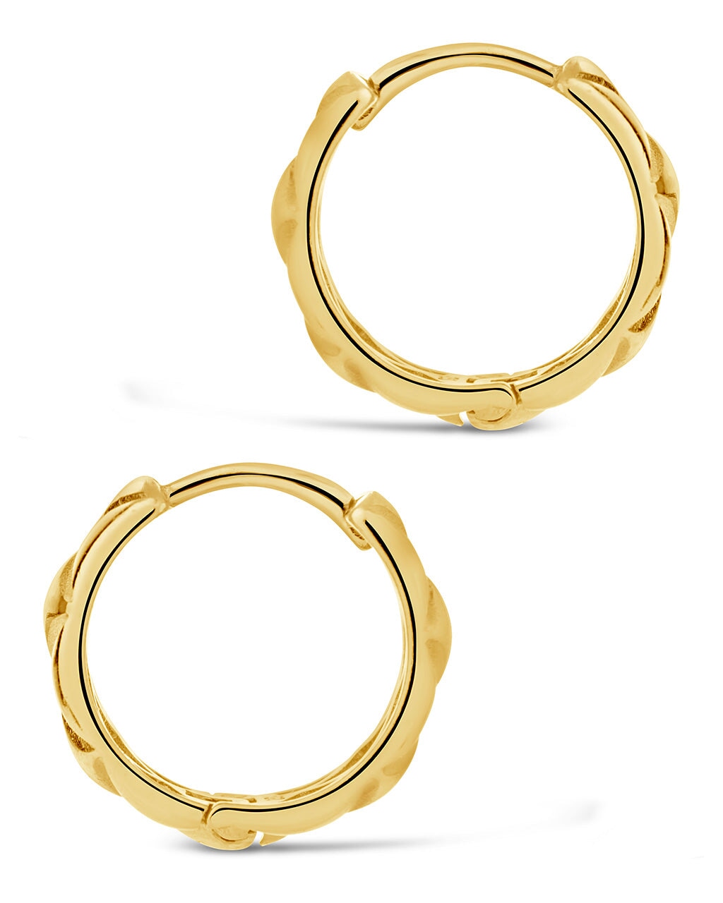 Bridget Micro Hoops Earring Sterling Forever 