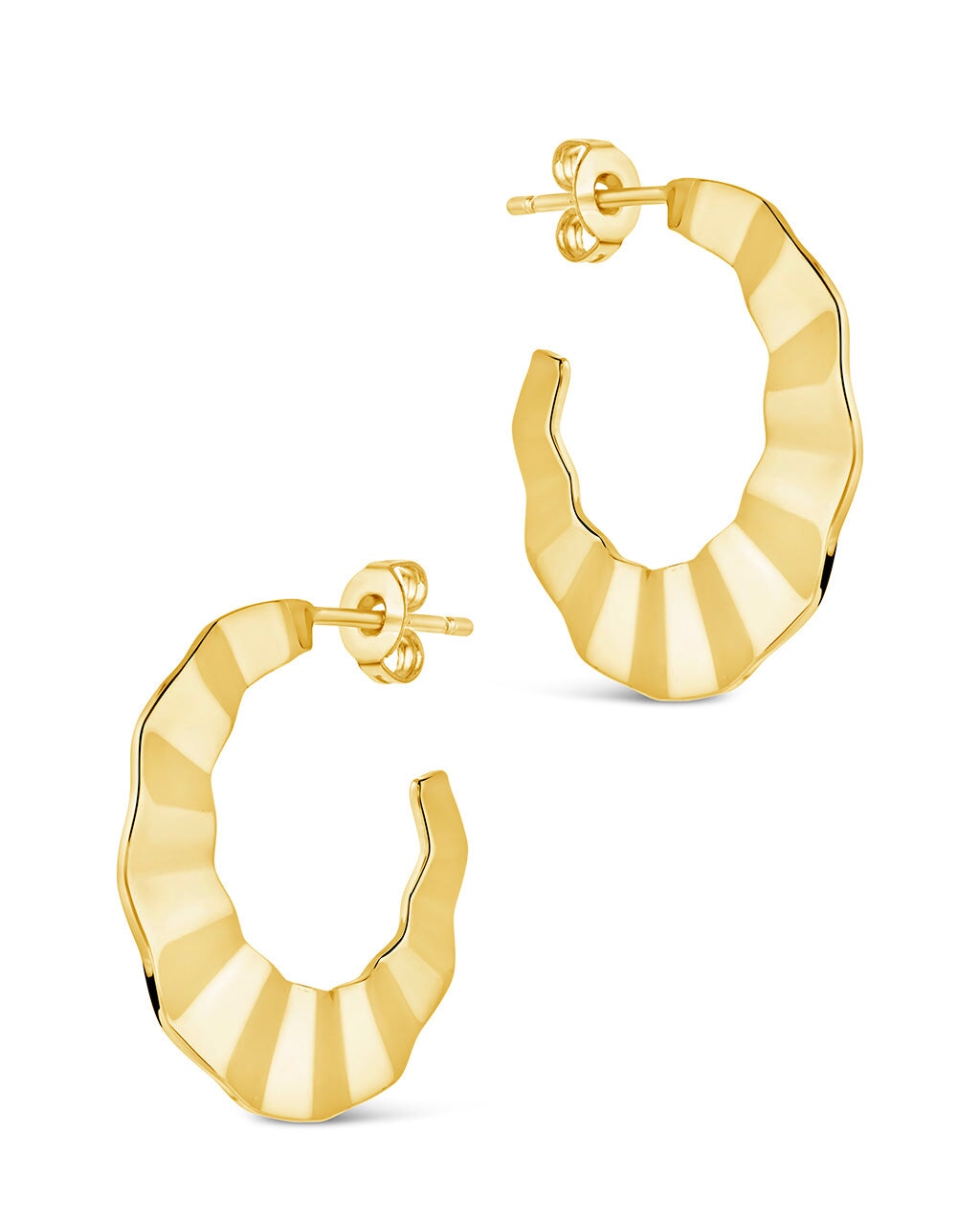 Alexia Hoops Earring Sterling Forever 