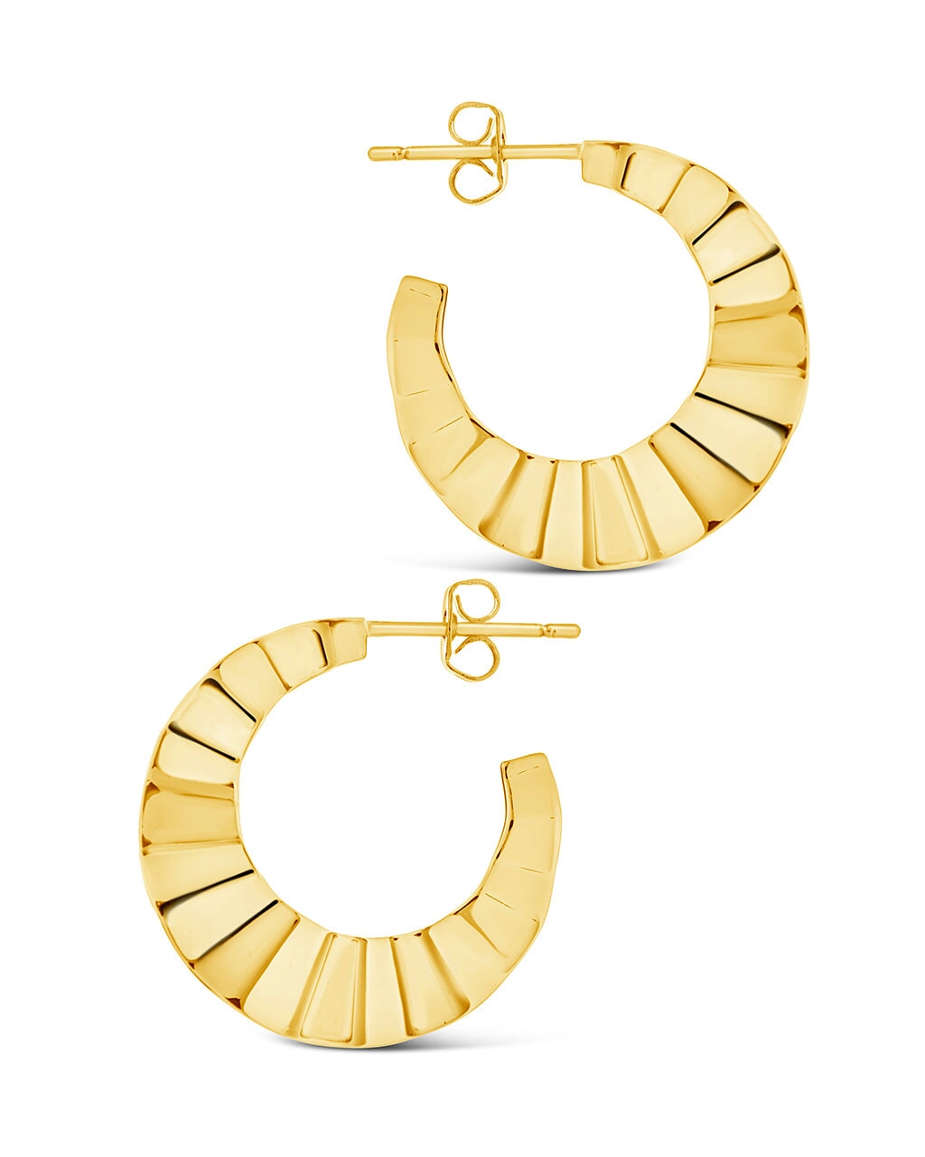 Alexia Hoops Earring Sterling Forever 