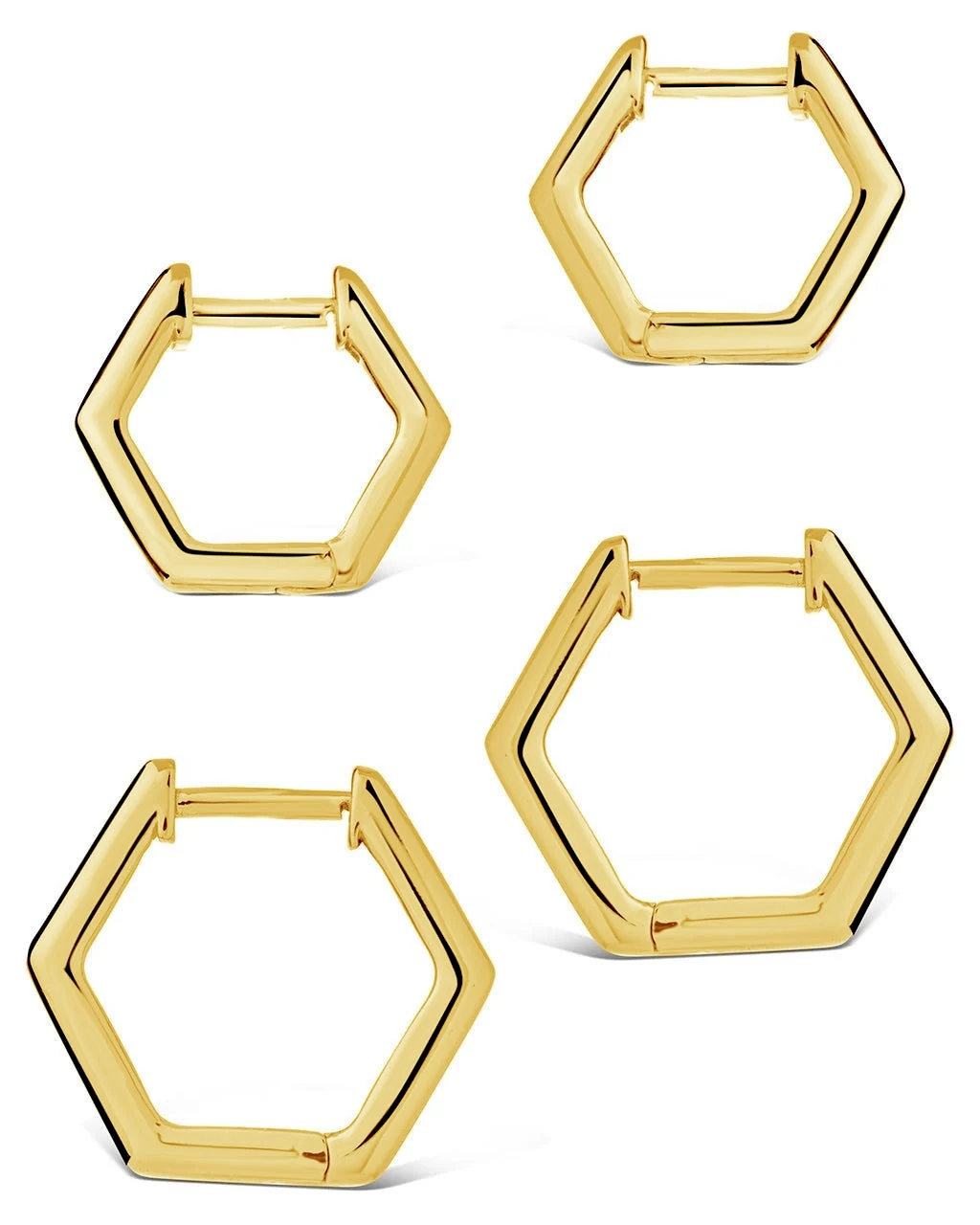 Emmy Geometric Hoop Earring Set of 2