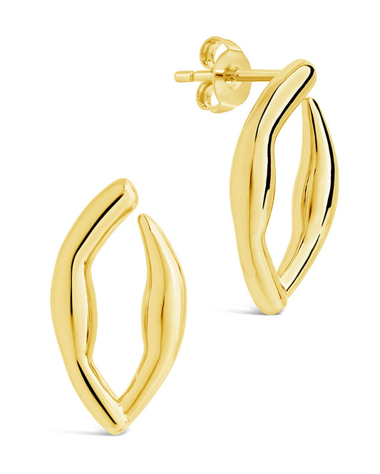 Sharee Studs Earring Sterling Forever Gold 