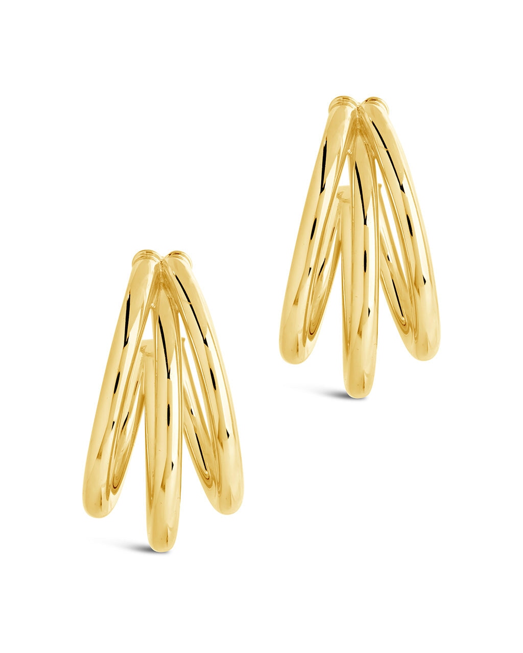 Dawn Hoops Earring Sterling Forever 