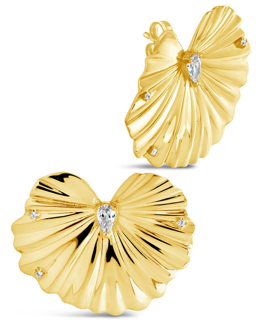 Phoenix Studs Earring Sterling Forever Gold 