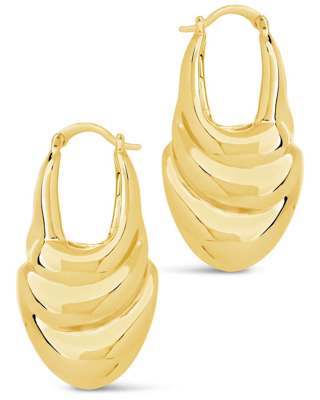 Manon Hoops Earring Sterling Forever 