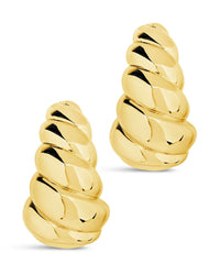 Bobine Statement Stud Earrings - Sterling Forever
