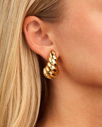 Bobine Statement Stud Earrings - Sterling Forever