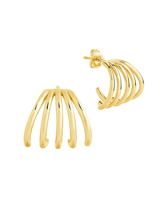 Livie Jacket Stud Earrings