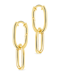 Talani Link Drop Earrings - Sterling Forever