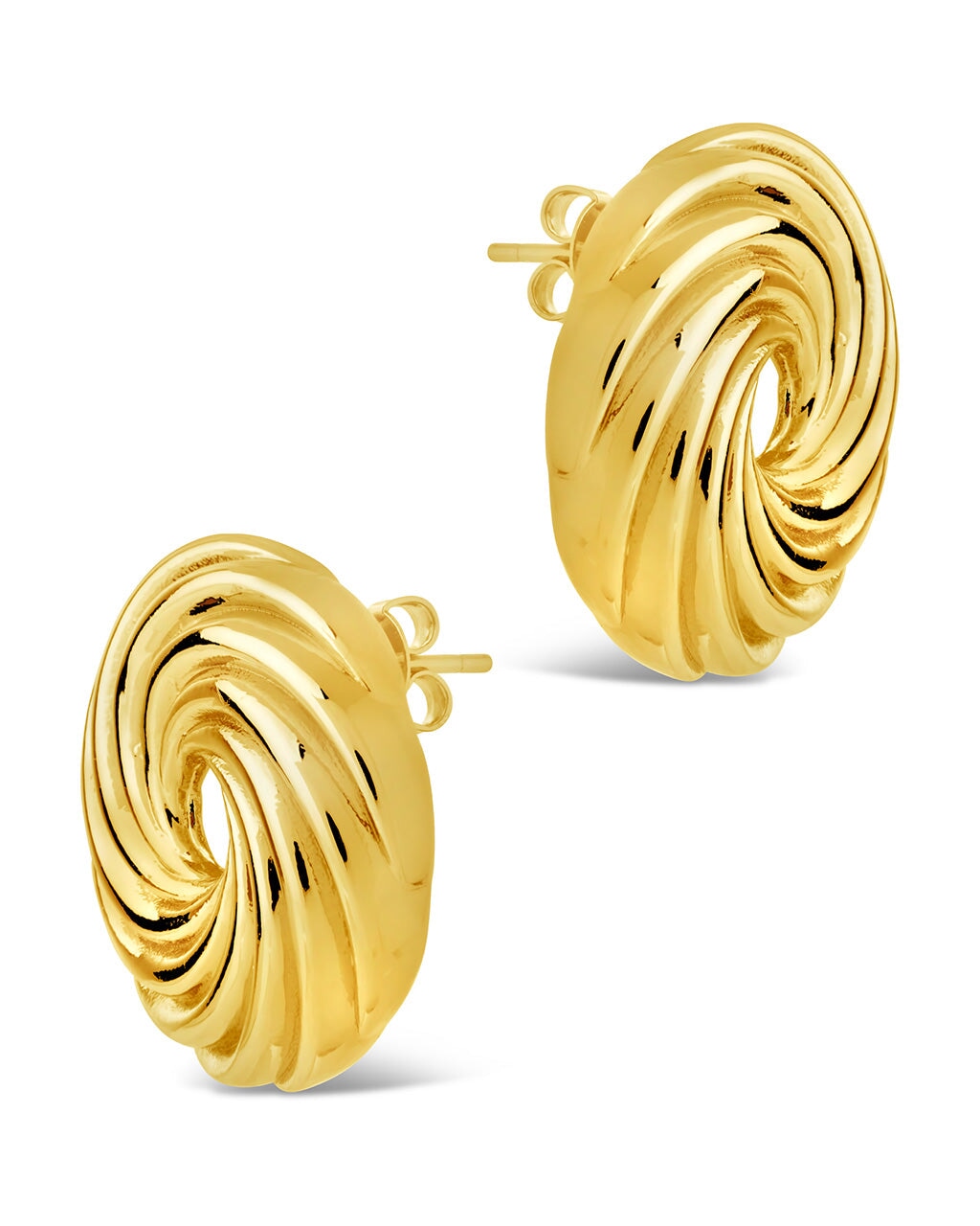 Cruller Stud Earrings Earring Sterling Forever 
