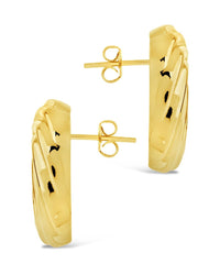 Cruller Stud Earrings - Sterling Forever