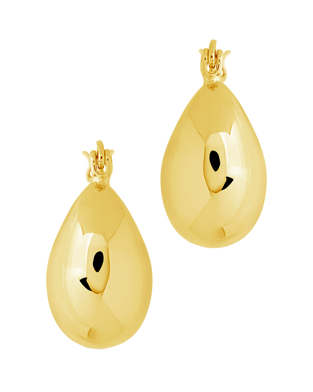 Skyler Chunky Tube Hoop Earrings