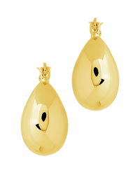 Skyler Chunky Tube Hoop Earrings