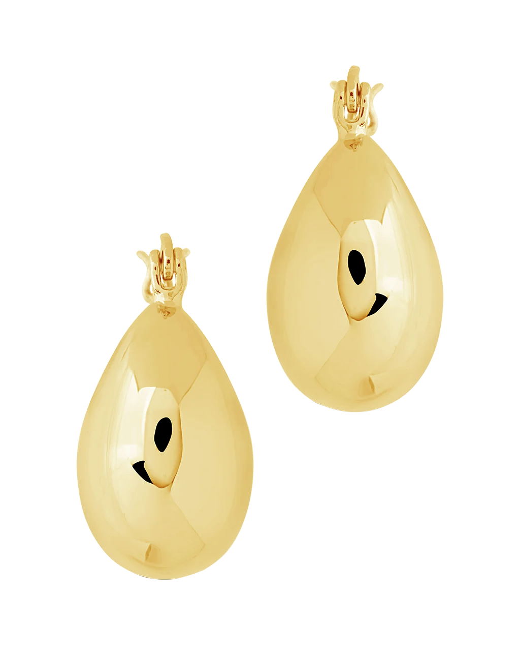 Skyler Chunky Tube Hoop Earrings