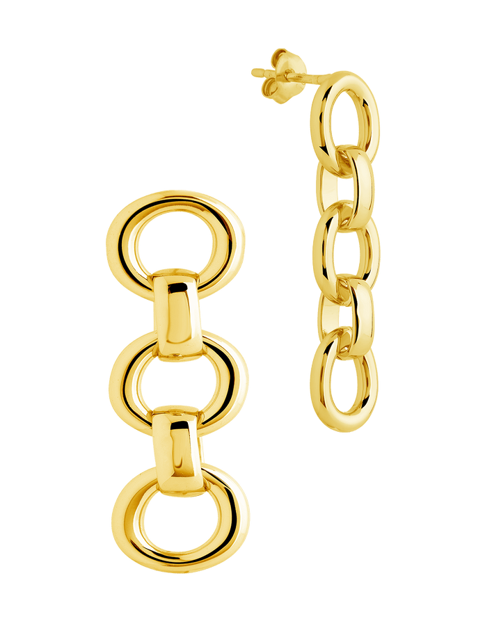 Frankie Chain Link Drop Earrings