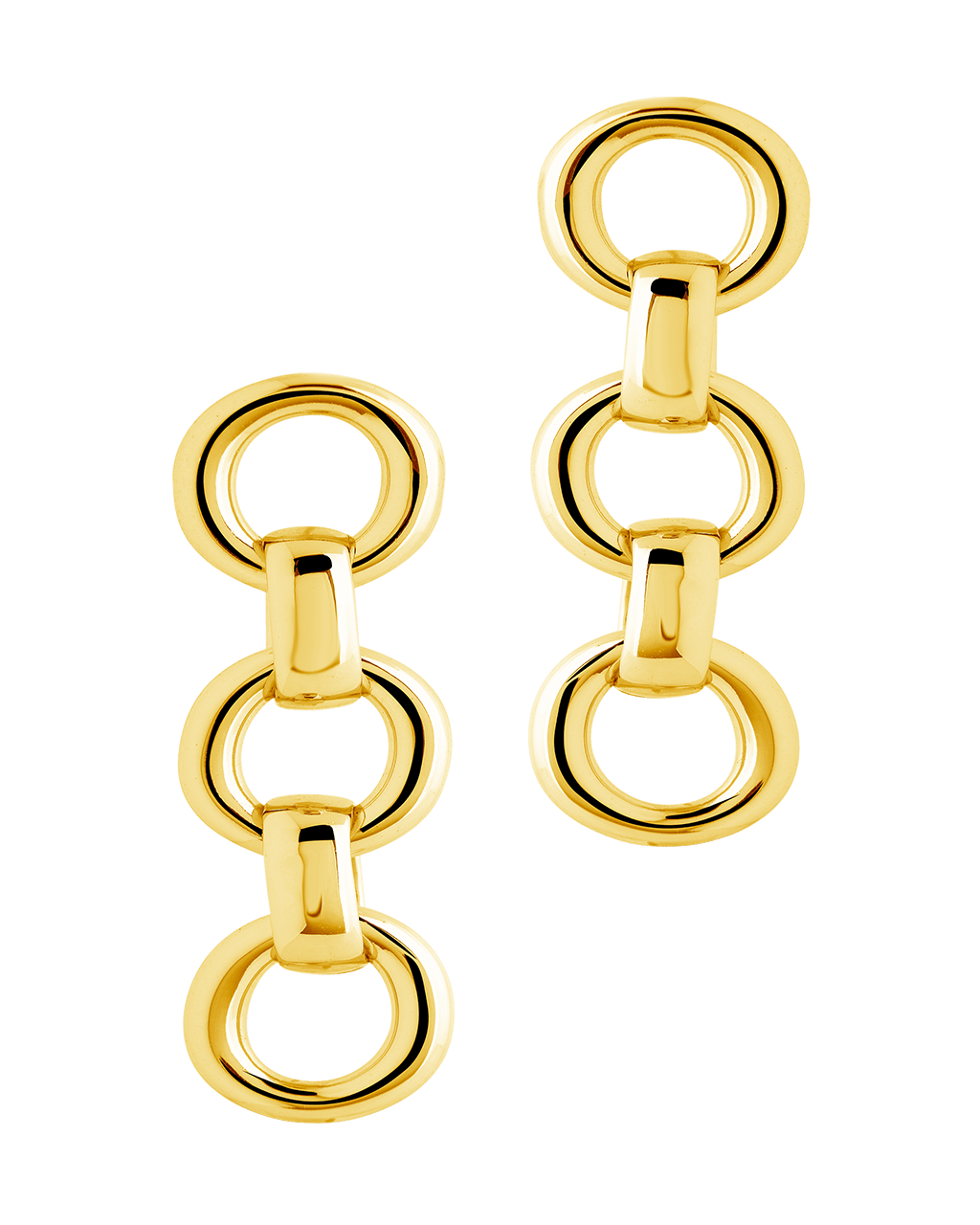 Frankie Chain Link Drop Earrings - Sterling Forever